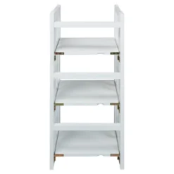 38" 3 Tier Folding Bookshelf - Flora Home -Smart Office Sets GUEST c442994a 53bf 410f b05f 838d074c3e65