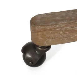 Sandine Rustic Upholstered Swivel Office Chair - Christopher Knight Home -Smart Office Sets GUEST c5504d67 4338 438d a8c7 7a3494560b36