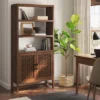 70.5" Warwick Storage Bookcase Brown - Threshold™ -Smart Office Sets GUEST c71f805a 00af 4dae 8e76 a25403ccde6a