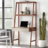 Nordic Ladder Desk Walnut - Lifestorey -Smart Office Sets GUEST cb75c64a 1c68 4dcf aa30 b4161674f987
