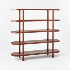 57" Portola Hills 5 Shelf Horizontal Bookcase - Threshold™ Designed With Studio McGee 21 57" Portola Hills 5 Shelf Horizontal Bookcase - Threshold™ Designed With Studio McGee -Smart Office Sets GUEST d4e4de44 a36f 4f1c a7dc 6f48b9fe8187