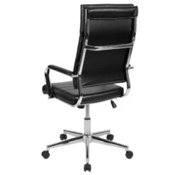 Merrick Lane High Panel-Back Ergonomic Office Chair With Padded Metal Arms Executive Swivel Computer Desk Chair -Smart Office Sets GUEST d5776259 0633 40ae 8fc5 b7df65ba5430