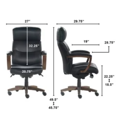 LZB Modern Grayson Executive Office Chair - La-Z-Boy -Smart Office Sets GUEST d62cc96d 9b5b 4813 bce4 bf6fb2791a6f