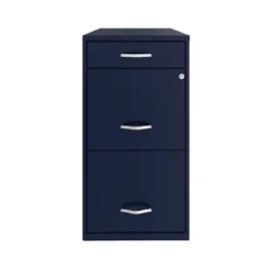 Space Solutions 18" Deep 3 Drawer Metal Organizer File Cabinet With Pencil Drawer 23 Space Solutions 18" Deep 3 Drawer Metal Organizer File Cabinet With Pencil Drawer -Smart Office Sets GUEST d68291db 9b00 4970 99ad f7912b8bd831