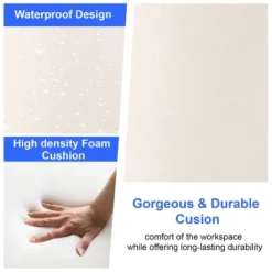 BestMassage Criss Cross Chiar Armless Adjustable Swivel Padded Home Office Desk Chair Wide Seat Computer Task For Home Office -Smart Office Sets GUEST d73891be ab31 4201 88c5 9872c080b366