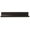 48" X 4.5" Picture Ledge Wall Shelf Black - Inplace -Smart Office Sets GUEST db77ed5e fbfe 48e9 b150 2386cb95202f