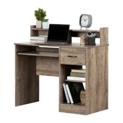 Axess Desk With Keyboard Tray - South Shore -Smart Office Sets GUEST dc204109 add1 47d6 826d f21984a8bbad