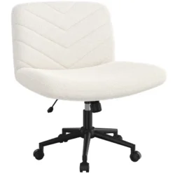 Yaheetech Swivel Desk Chair With No Arms For Home Office Study Bedroom -Smart Office Sets GUEST dc43e6ff cc62 4144 bfe3 a7c5ac75fb9a