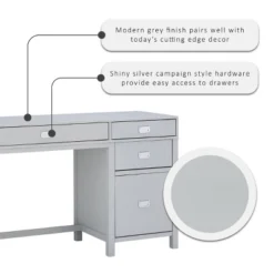 Peggy Side Storage Desk - Linon -Smart Office Sets GUEST de4f30de 24ff 4534 8fda 9f1c3aa86352
