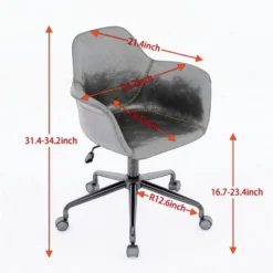 Executive Office Chair With Fixed Arms And Reclining Back For Home Office -3irtyhousy -Smart Office Sets GUEST de5a466e ddee 4a30 8454 f3f86463d917