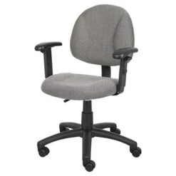 Deluxe Posture Chair With Adjustable Arms - Boss Office Products -Smart Office Sets GUEST de5edcf2 b296 4188 afb8 f97e007b04c1