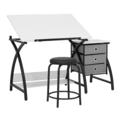 Comet Plus Drawing Table And Stool Set - Studio Designs -Smart Office Sets GUEST de77e708 2f29 4798 ae3f 09286728c595
