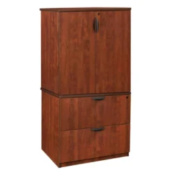 Legacy File With Stackable Storage Cabinet - Regency -Smart Office Sets GUEST dedbf734 a4ac 4682 a804 11dee22d1aeb