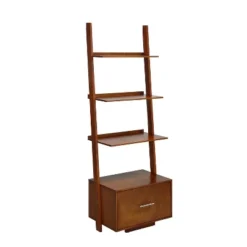 69" American Heritage Ladder Bookcase With File Drawer - Breighton Home -Smart Office Sets GUEST df6d81ce ba32 4c7b 85c1 34822de22afb