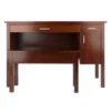 2pc Emmett Desk Set With Bench Walnut - Winsome -Smart Office Sets GUEST e1efa5d4 04ae 411e 8aa1 264abaab7e87