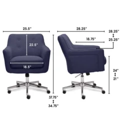 Style Ashland Home Office Chair - Serta -Smart Office Sets GUEST e2514579 a01b 4fbb 84f4 cca93f951965