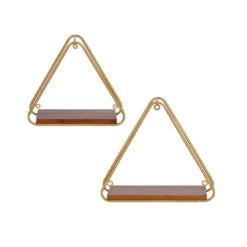 2pc Tilde Triangle Accent Shelf Set - Kate & Laurel All Things Decor -Smart Office Sets GUEST e2a7d118 88b2 43a2 95c7 c1a579a8651e