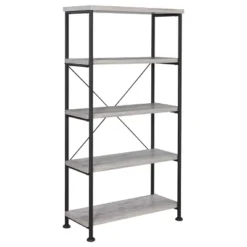 Analiese 4 Shelf Bookcase - Coaster -Smart Office Sets GUEST e35b0a6e ff72 47e4 8263 6d4b5092b8c1