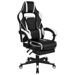 Emma And Oliver Ergonomic Gaming Chair -Recline Back/Arms, Footrest, Massaging Lumbar -Smart Office Sets GUEST e45a8727 6de7 4078 8b4b f85579c20ede