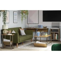 Regal Accent Table And Laptop Desk - Novogratz -Smart Office Sets GUEST e58ecc17 93ea 4eb5 bf98 473c1dd5f7bd