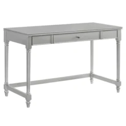 2pc Singger Writing Desk With Chair Gray - HOMES: Inside + Out -Smart Office Sets GUEST e5a9ee1a 927e 49ae 95d8 9c2dbe87d300