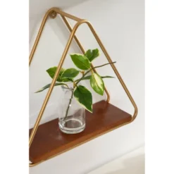 2pc Tilde Triangle Accent Shelf Set - Kate & Laurel All Things Decor -Smart Office Sets GUEST e8a2606e eae0 4bbe 8176 96f158c7fb2e