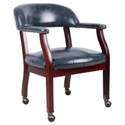 Captain's Chair With Casters - Boss Office Products -Smart Office Sets GUEST eb53aae4 07e9 416c 84ba 19727d707fcf