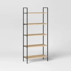 72" Loring 5 Shelf Ladder Bookshelf - Threshold™ -Smart Office Sets GUEST ec9ce6fa 44de 4edb 9692 a600a9525ac2