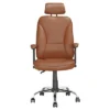 Workspace Executive Office Chair Leatherette Light Brown - CorLiving -Smart Office Sets GUEST efa12c5d 14a3 42a8 9589 2f418f771867