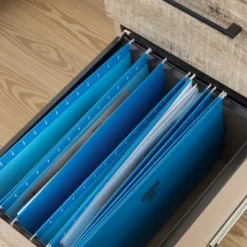 Munich 2 - Drawer Mobile File Cabinet - Weathered Oak - South Shore -Smart Office Sets GUEST f1078cb7 3450 4fb1 b01d 54084413b7de