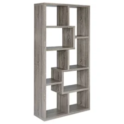 70.75" Theo 8 Shelf Bookcase - Coaster -Smart Office Sets GUEST f2ba383b 5635 4f00 b85c 0e0e554bd5a1