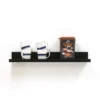 36" Picture Ledge Wall Shelf Black - Inplace -Smart Office Sets GUEST f3cfa0f3 3294 4105 b8ee 460e4cafc862