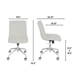 Adelaide Task Chair - Adore Décor -Smart Office Sets GUEST f44a64e8 b7cb 4af3 87c6 4233e0317155