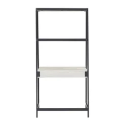 3pc Neveah Marble Ladder Desk And Bookcase Set Matte Black - Inspire Q 22 3pc Neveah Marble Ladder Desk And Bookcase Set Matte Black - Inspire Q -Smart Office Sets GUEST f4da1c18 db49 4b36 ac83 0e333fdd9f30