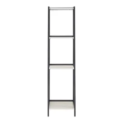 3pc Neveah Marble Ladder Desk And Bookcase Set Matte Black - Inspire Q 26 3pc Neveah Marble Ladder Desk And Bookcase Set Matte Black - Inspire Q -Smart Office Sets GUEST f5a5119b cb52 4f10 915d c4a916fbbaac