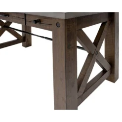 54" Jasper Writing Desk Brown - Martin Furniture -Smart Office Sets GUEST fa916f01 cc5e 4775 b047 b73279c1b386