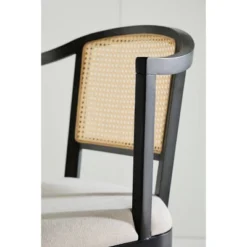 Archie Two Toned Cane Office Chair Black With Natural Cane - Abbyson Living -Smart Office Sets GUEST faf5f3b5 987f 4cb7 a1e3 4ab0aa87507f