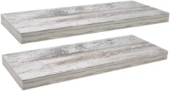 Sorbus Large Wall Mount Floating Shelf -Smart Office Sets GUEST fc59d1bb ef89 4298 933b 97148826ffa2