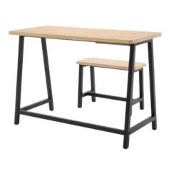 Craft Desk Wood Light Brown - Studio Designs -Smart Office Sets GUEST fe383863 339d 437a b8fc 0dc2232d8fbc