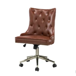 Busiris Height Adjustable Task Chair With Nailhead Trim | Karat Home-TURQUOISE 32 Busiris Height Adjustable Task Chair With Nailhead Trim | Karat Home-TURQUOISE -Smart Office Sets GUEST fe70740d 8584 4664 a486 f69d6b8a8ce6