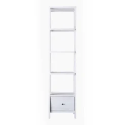71" Graci 5 Shelf With 1 Drawer Bookcase White Oak - MiBasics -Smart Office Sets GUEST fef26b73 749f 4474 affb 7031779b31ad